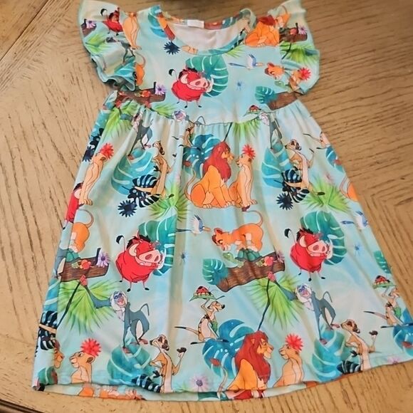 Lion King Dress Size 7/8 - Picture 7 of 7